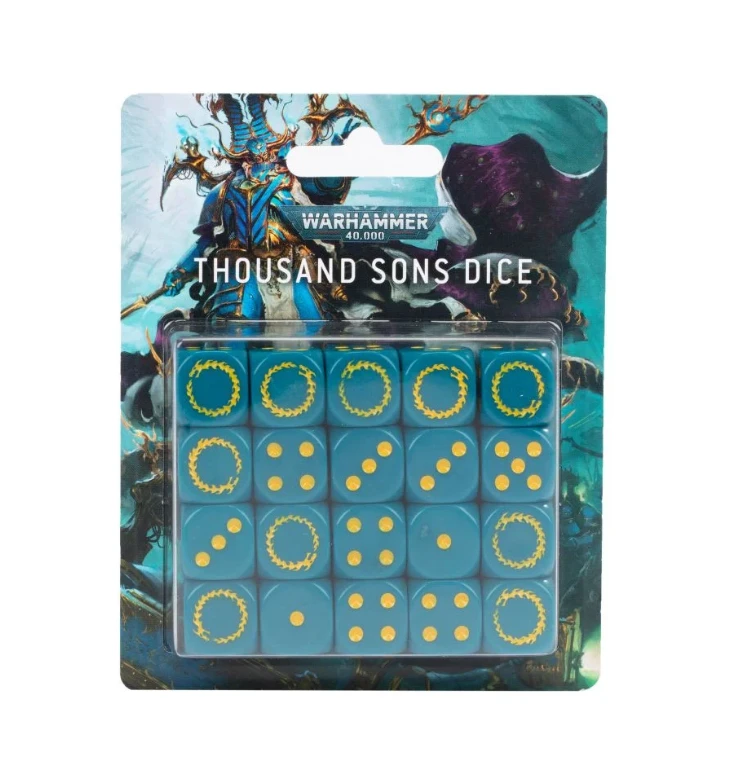 Games Workshop Thousand Sons Dice 3 Games Workshop Thousand Sons Dice