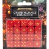 Games Workshop Grand Alliance Chaos Dice Set