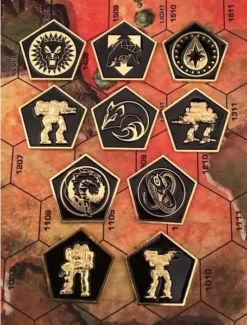 Alpha Omega Hobby Merch BattleTech : Challenge Coin (30 Options)