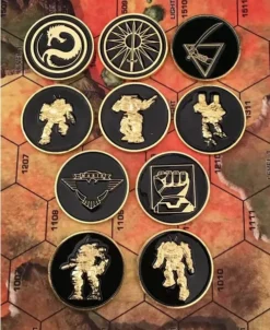 Alpha Omega Hobby Merch BattleTech : Challenge Coin (30 Options)
