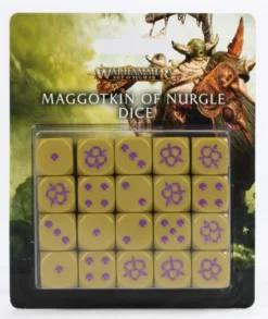 Games Workshop Maggotkin Of Nurgle Dice Set