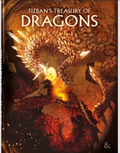 Wizards Of The Coast Fizban's Treasury Of Dragons Alternate Cover Fantasy