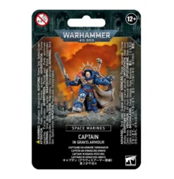 Games Workshop Primaris Captain In Gravis Armor