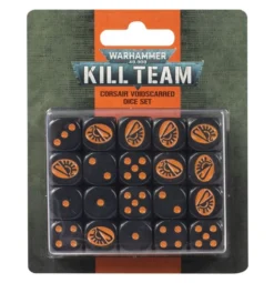 Games Workshop Kill Team - Corsair Voidscarred Dice Set