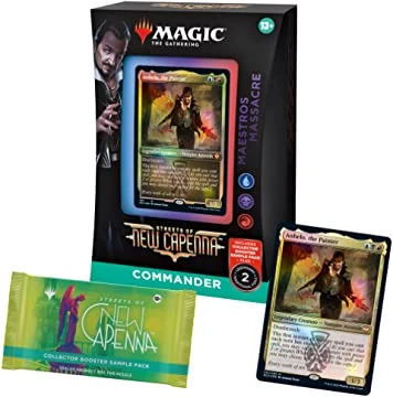 Wizards Of The Coast MtG: Streets Of New Capenna Commander Deck - (5 Options) 7 Wizards Of The Coast MtG: Streets Of New Capenna Commander Deck - (5 Options)