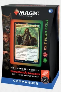 Wizards Of The Coast MtG: Battle For Baldur's Gate Commander Deck - (4 Options) Magic The Gathering