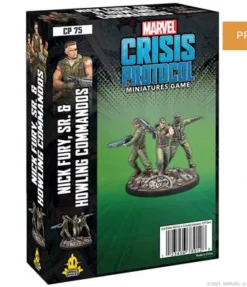 Atomic Mass Marvel: Crisis Protocol - Nick Fury Sr, & Howling Commandos (pre-order) Marvel Crisis Protocol