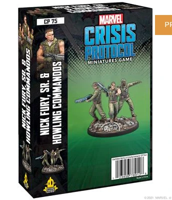 Atomic Mass Marvel: Crisis Protocol - Nick Fury Sr, & Howling Commandos (pre-order) Marvel Crisis Protocol 3 Atomic Mass Marvel: Crisis Protocol - Nick Fury Sr, & Howling Commandos (pre-order) Marvel Crisis Protocol