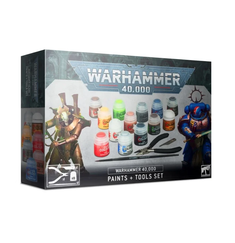Games Workshop Warhammer 40,000 : Paints + Tools 3 Games Workshop Warhammer 40,000 : Paints + Tools
