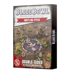 Games Workshop Blood Bowl - Snotling Team Double Sided Pitch And Dugouts