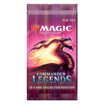 Wizards Of The Coast Magic The Gathering MtG: Collector's Commander Legends Booster Pack 3 Wizards Of The Coast Magic The Gathering MtG: Collector's Commander Legends Booster Pack