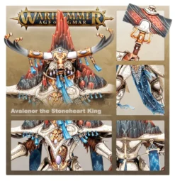 Games Workshop Avalenor The Stoneheart King / Alarith Spirit Of The Mountain