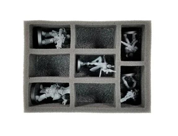 Storage Battle Foam - EVA Mini-X Minis & Pluck Foam Load Out (Kill Team) 6 Storage Battle Foam - EVA Mini-X Minis & Pluck Foam Load Out (Kill Team)