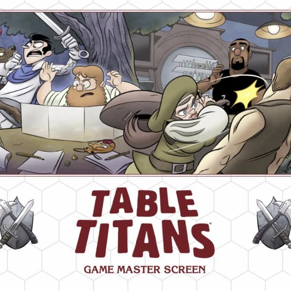 Table Titans - RPG Game Master's Screen Fantasy 3 Table Titans - RPG Game Master's Screen Fantasy