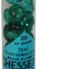 Chessex: Glass Gaming Stones - Crystal Teal Gaming Accessories