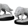 Wizkids Deep Cuts Unpainted Miniatures: Timber Wolf (2) (New Arrival) Hobby Products 1 Wizkids Deep Cuts Unpainted Miniatures: Timber Wolf (2) (New Arrival) Hobby Products