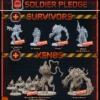 CMON Zombicide - Dark Side (Kickstarter Exclusive Soldier Extras) CMon Boxed Games
