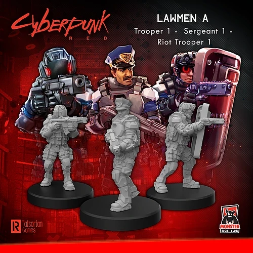 Monster Fight Club Role Playing Games Cyberpunk RED - Lawmen A 3 Monster Fight Club Role Playing Games Cyberpunk RED - Lawmen A