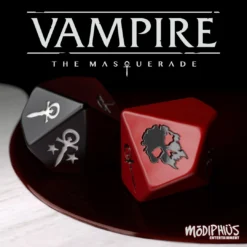 Modiphius Role Playing Games Vampire The Masquerade Dice Set 7 Modiphius Role Playing Games Vampire The Masquerade Dice Set