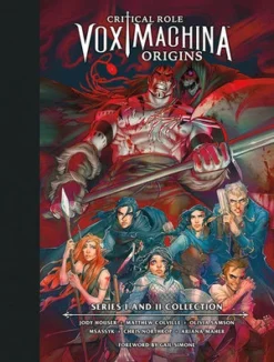 Alpha Omega Hobby Dungeons & Dragons CRITICAL ROLE: VOX MACHINA ORIGINS SERIES I AND II LIBRARY EDITION HC