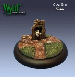 Wyrd Malifaux : 50mm Graveyard Base