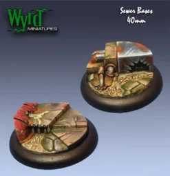Wyrd Malifaux : 40mm Sewer Bases (2)