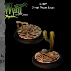 Wyrd Malifaux : 40mm Ghost Town Bases (2)