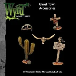 Wyrd Bases Malifaux : Ghost Town Base Accessories