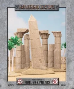 Gale Force Nine Scenery & Terrain Battlefield In A Box: Forgotten City - Obelisk & Pillars
