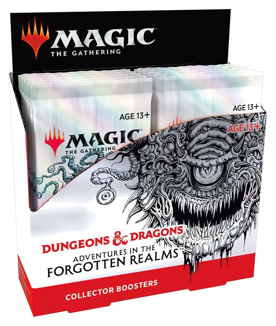 Wizards Of The Coast MtG: Adventures In The Forgotten Realms Collector's Booster Box Magic The Gathering 3 Wizards Of The Coast MtG: Adventures In The Forgotten Realms Collector's Booster Box Magic The Gathering