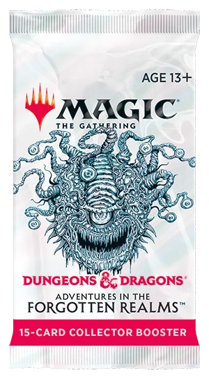 Wizards Of The Coast Magic The Gathering MtG: Adventures In The Forgotten Realms Collector's Booster 3 Wizards Of The Coast Magic The Gathering MtG: Adventures In The Forgotten Realms Collector's Booster