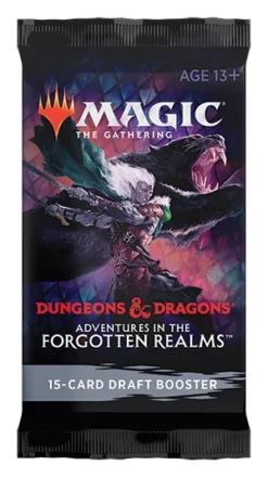 Wizards Of The Coast Magic The Gathering MtG: Adventures In The Forgotten Realms Booster Pack