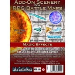 Loke Battlemats Add-on Scenery For Battlemats - Magic Effects