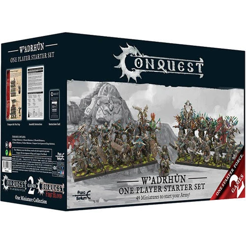 Para Bellum Conquest : W'adrhun - One Player Starter Conquest : The Last Argument Of Kings 3 Para Bellum Conquest : W'adrhun - One Player Starter Conquest : The Last Argument Of Kings