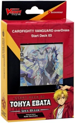 Bushiroad Cardfight Vanguard OverDress Tohya Ebata Apex Ruler Start Deck #03