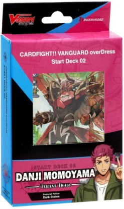 Bushiroad Cardfight Vanguard OverDress Danji Momoyama Tyrant Tiger Start Deck #02