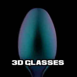 Turbo Dork Paints 3D Glasses