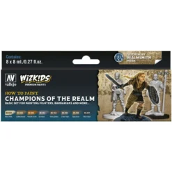 ACRYLICOS VALLEJO, S.L. WizKids Premium Paints: Champions Of The Realm