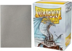 Arcane Tinmen Dragon Shield: Silver - Matte (100) Gaming Accessories