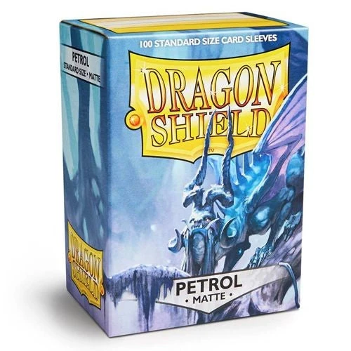 Arcane Tinmen Gaming Accessories Dragon Shield: Petrol - Matte (100) 3 Arcane Tinmen Gaming Accessories Dragon Shield: Petrol - Matte (100)