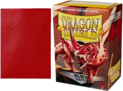 Arcane Tinmen Gaming Accessories Dragon Shield: Ruby - Matte (100)