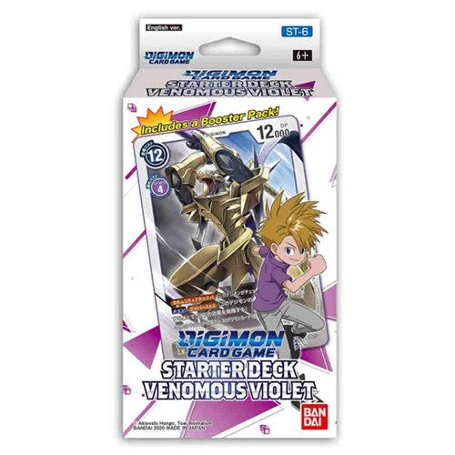 Bandai Digimon TCG Starter Deck : Venomous Violet 3 Bandai Digimon TCG Starter Deck : Venomous Violet