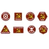 Battlefront Team Yankee : Soviet Token Set