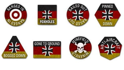 Battlefront Team Yankee : West German Token Set 3 Battlefront Team Yankee : West German Token Set