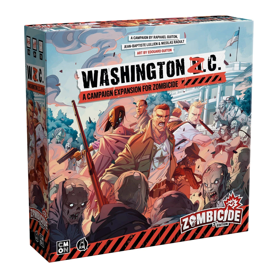 CMON CMon Boxed Games Zombicide 2nd Edition - Washington Z.C. 3 CMON CMon Boxed Games Zombicide 2nd Edition - Washington Z.C.