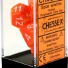 Gaming Accessories Chessex : Polyhedral 7-die Set Solar/White