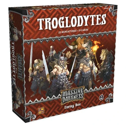 CMON CMon Boxed Games Massive Darkness - Enemy Box : Troglodytes 3 CMON CMon Boxed Games Massive Darkness - Enemy Box : Troglodytes