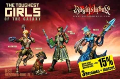 Raging Heroes The Toughest Girls Of The Galaxy-Kurganovas