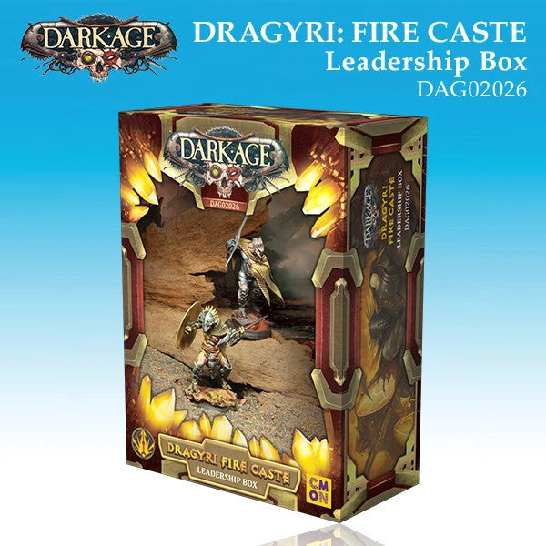 CMON Dark Age Dragyri: Fire Caste Leadership 3 CMON Dark Age Dragyri: Fire Caste Leadership