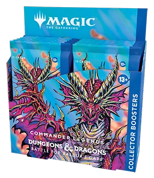 Wizards Of The Coast MtG: Battle For Baldur's Gate Collector's Booster Box Magic The Gathering 3 Wizards Of The Coast MtG: Battle For Baldur's Gate Collector's Booster Box Magic The Gathering
